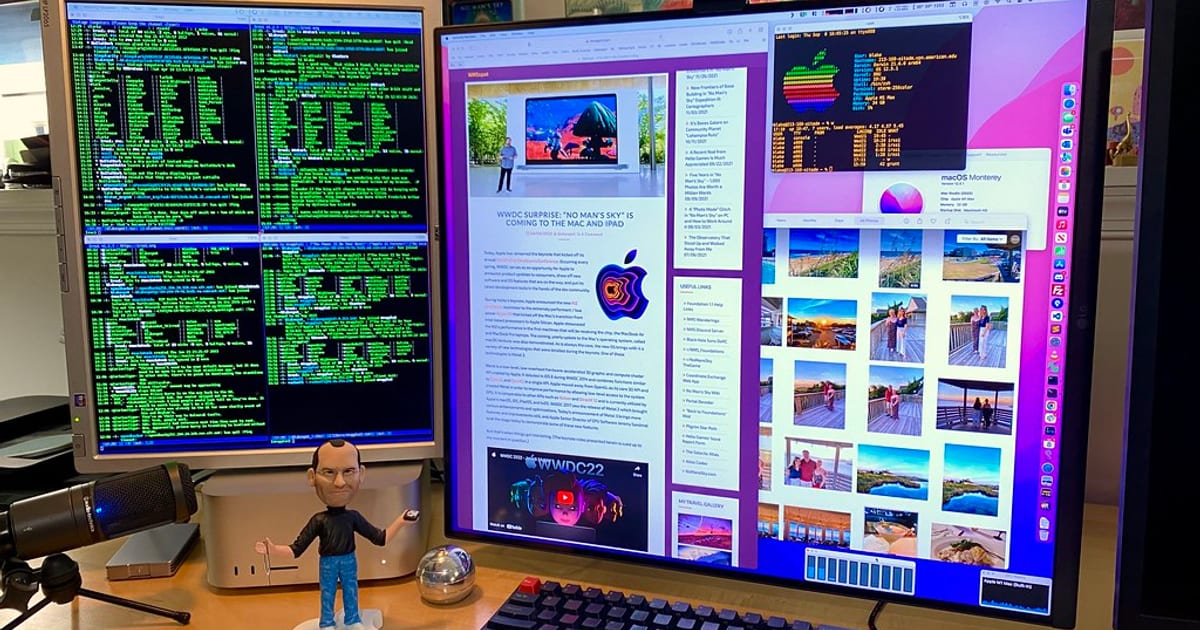 Dual-monitor desk setup ideas for productivity
