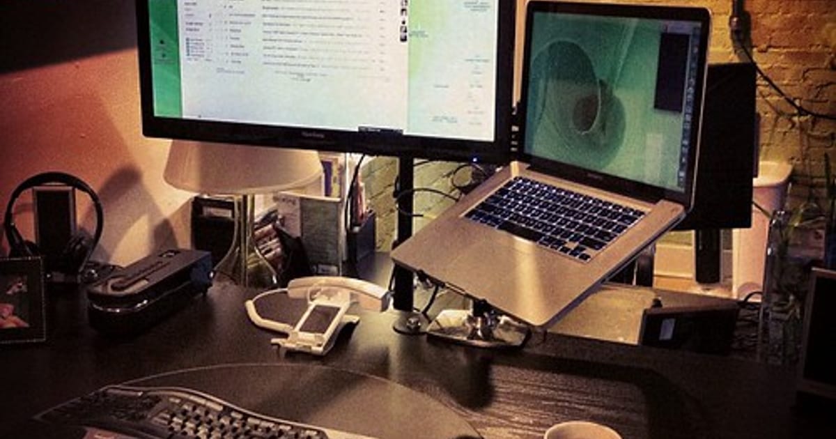 Standing desk setup ideas for a healthier workday